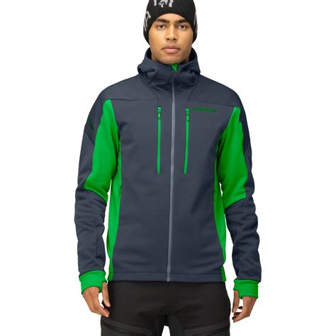 Norrona Chaqueta Hombre Trollveggen Powerstretch Pro Zip Hood Cool