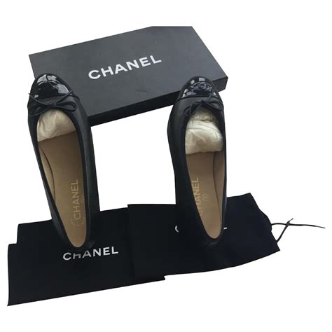 Chanel Cambon Black Leather Ref 677944 Joli Closet