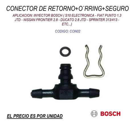 Kit Completo De Conector De Retorno De Inyector Bosch En Venta En San