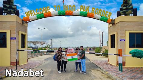 India Pakistan Border Nadabet Gujarat I Zero Line Border I Travel With