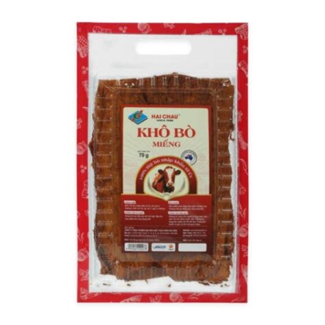 Khô bò miếng Hải Châu hộp 70g - Chuỗi siêu thị thực phẩm tươi ngon ...