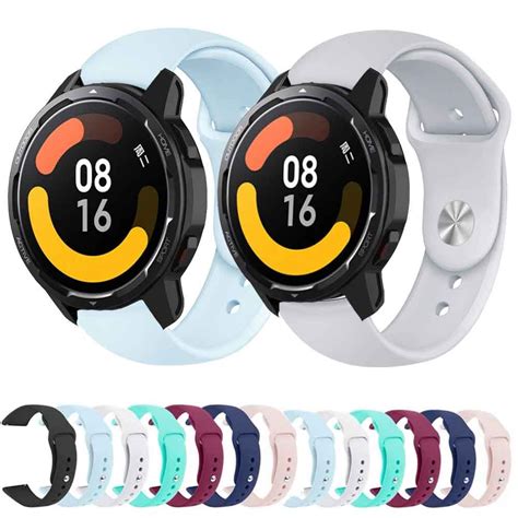 Pulseira De Silicone De Mm Para Rel Gio Xiaomi S Active Smart Watch