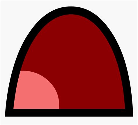 Pen Mouth Frown Mouth Bfdi Assets Hd Png Download Kindpng