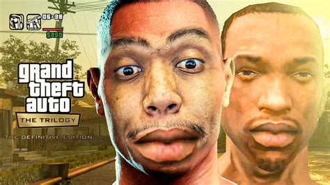 Jogando O Pol Mico Gta San Andreas Definitive Edition Grand Theft