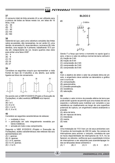 Quest Es De Engenharia Civil Braincp