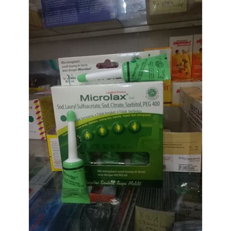 jual obat pencahar microlax  tube shopee indonesia