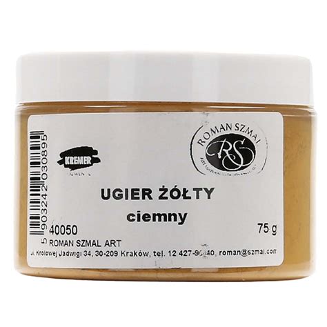 Pigment Ugier żółty ciemny 75g 40050 Szmal Storm Sklep Plastyczny