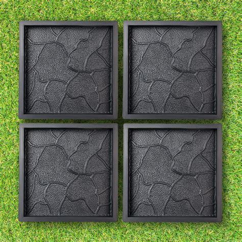 BETONEX Plastic Patio Paving Concrete Molds Set Big Large Precast