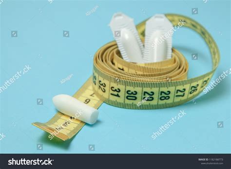 Suppository Anal Vaginal Use Yellow Measuring Stock Photo 1182188773