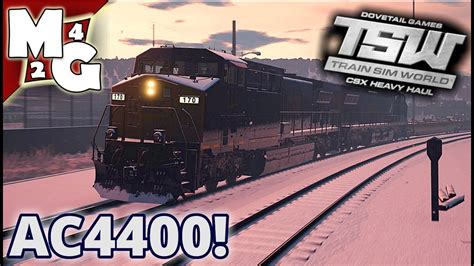 Runaway Train Into The Sunrise Ac4400cw Csx Heavy Haul Train Sim World Youtube