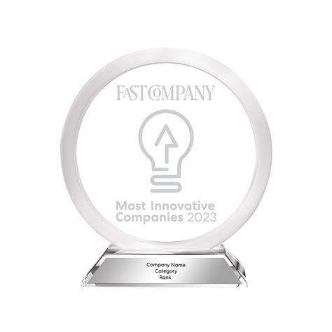 2023 Fast Company Most Innovative Companies Emblem Fast Company Kudos