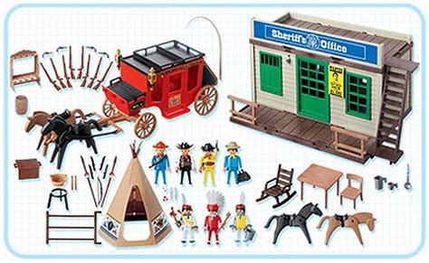 Playmobil Western 4431 Pas Cher Coffret Western