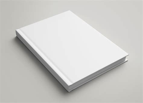 Conjunto De Plantilla De Portada De Libro En Blanco Aislada Sobre Fondo