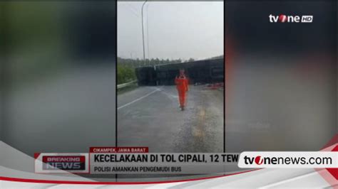 Kronologi Kecelakaan Maut Bus Handoyo Di Tol Cipali Purwakarta Yang