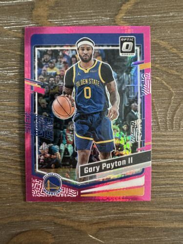 Donruss Optic Gary Payton Ii Pink Hyper Prizm Golden State