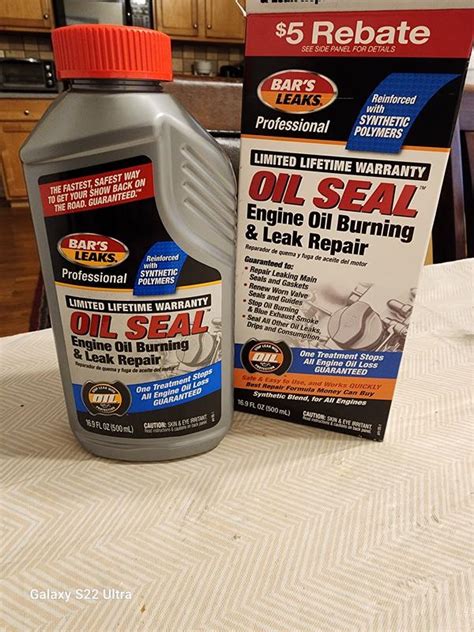 Bar S Leaks Oil Seal Engine Oil Burning And Leak Repair 16 9oz Reviews