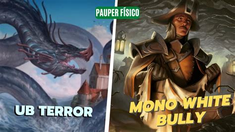 Dimir Terror Vs Mono White Bully Gameplay Mtg Pauper F Sico