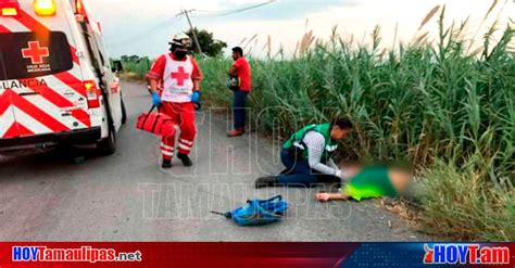 Hoy Tamaulipas Accidente En Tamaulipas Muere Motociclista Que Se