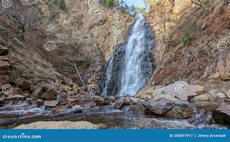 Fall Brook Falls Stock Image Image Of River Valley 260891917