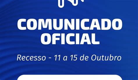 Comunicado Sobre Recesso Escolar Outubro Col Gio Nossa Senhora