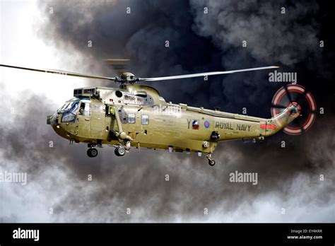 A Royal Navy Westland Sea King Mk Za Of Naval Air Squadron At