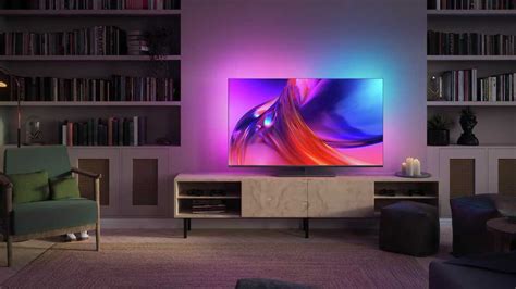 Televizorius Philips The One Pus K Led Ambilight Google Tv