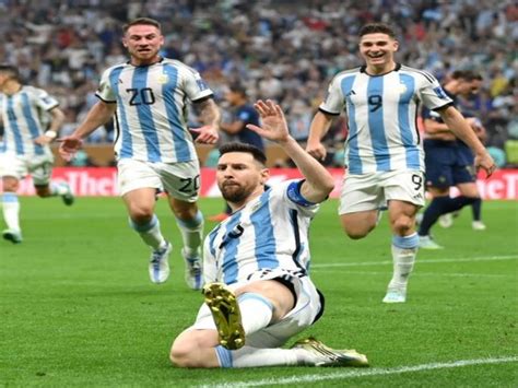 Argentina Vs France Fifa World Cup 2022 फ्रांस के खिलाफ अर्जेंटीना ने