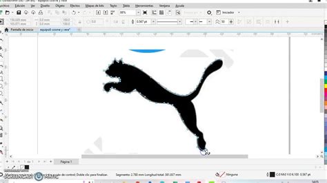 Logo De La Marca Puma En Corel Draw YouTube