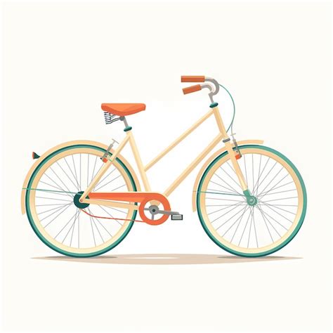 Premium Photo | Watercolor bicycle illustration