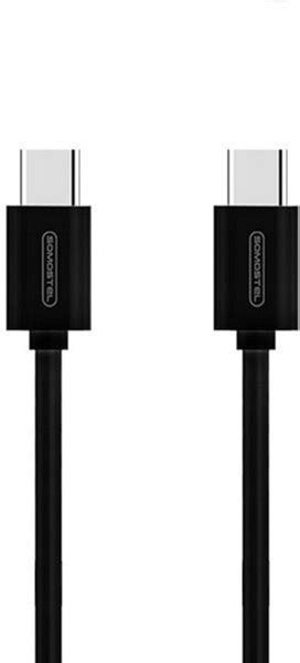 Rozetka Pl Kabel Somostel USB Type C USB Type C 5A 1 2 M Black