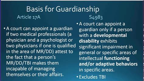 Training On New York S A Guardianship Process Youtube