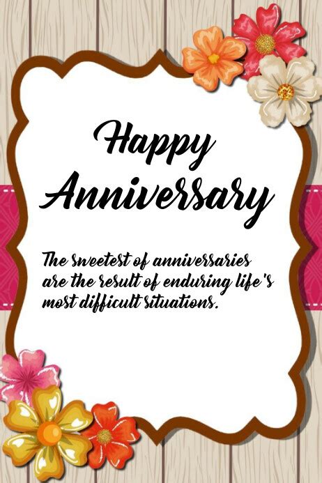 Happy anniversary poster Template | PosterMyWall