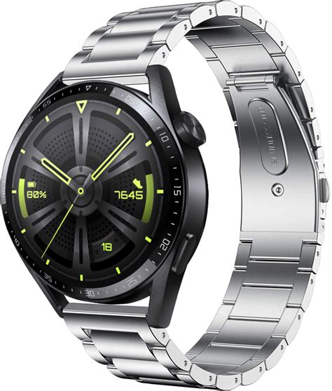 Металлический Браслет Shape для Huawei Watch GT3 46mm Серебристый ...