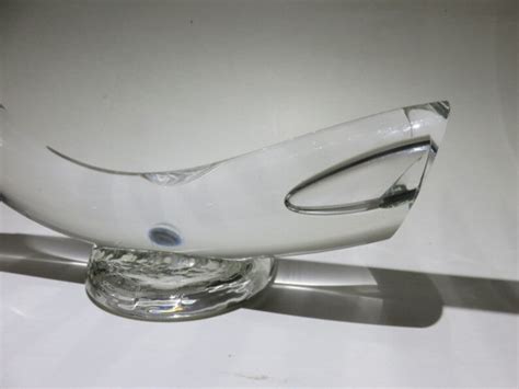 Signed David Goldberg Hand Blown Glass Menorah Mid Century Etsy