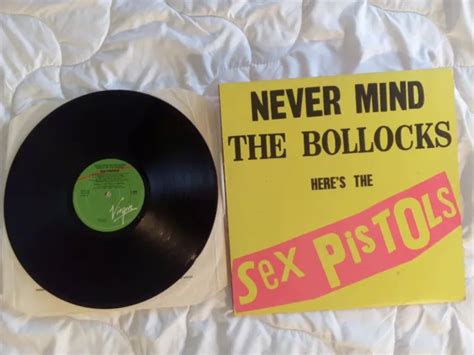 SEX PISTOLS LP NEVER MIND THE BOLLOCKS 1977 V2086 Pas De Soumission