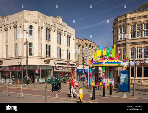 UK England Somerset Weston Super Mare Town Centre High Street