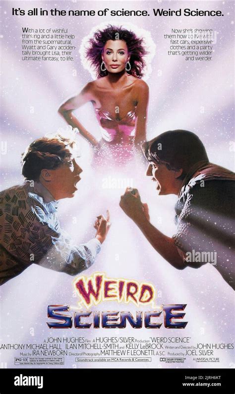 MOVIE POSTER, WEIRD SCIENCE, 1985 Stock Photo - Alamy