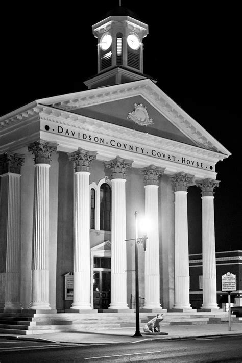 Davidson County Courthouse N Photograph by Patrick Lynch - Fine Art America