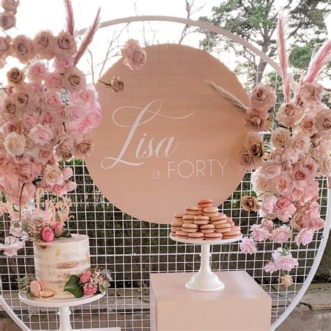 Nude Acrylic Disc Hire Only Luxe Couture Events