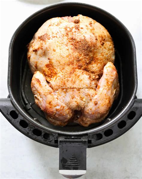 Air Fryer Whole Chicken Cook At Home Mom