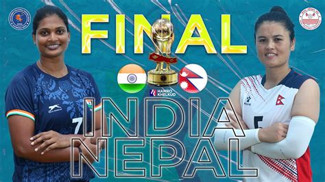 FINAL India vs Nepal CAVA Women s Nations League 2024 भरत