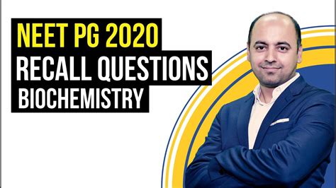 Biochemistry Neet Pg Recall Questions By Dr Nilesh Chandra Dr