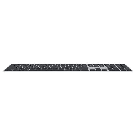 Apple Magic Keyboard Avec Touch Id Et Pav Num Rique Noir Us Mmmr Lb A