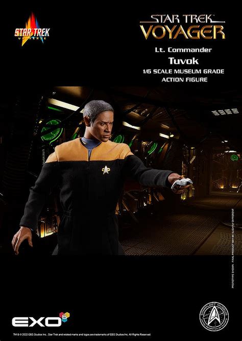 Star Trek Voyager Lt Commander Tuvok Figur Exo Spaceart