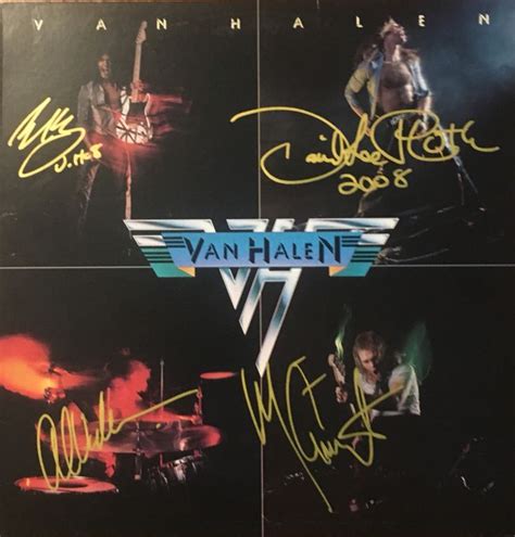 Signed Van Halen 1st Album Selling More Than 10 Million Copies In The