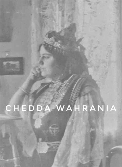 Jewish woman from Oran in traditional chedda wahrania سيدة يهودية من