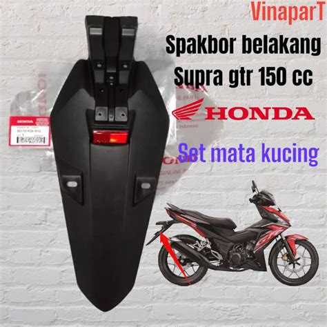 Jual Rear Fender Lower Spakbor Belakang Honda Supra Gtr 150 Set Mata