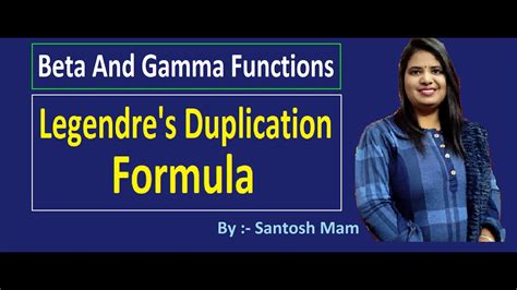 Gamma Function Identity Legendre S Duplication Formula Beta