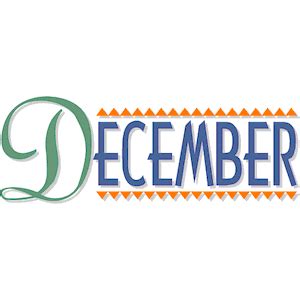 Month December Clip Art Clip Art Library