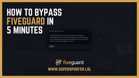 How To Bypass Fiveguard Anticheat In Minutes Fivem Ban Bypass